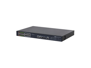 Switch 16 ports avec epoe Dahua DH-LR2218-16ET-240-V2