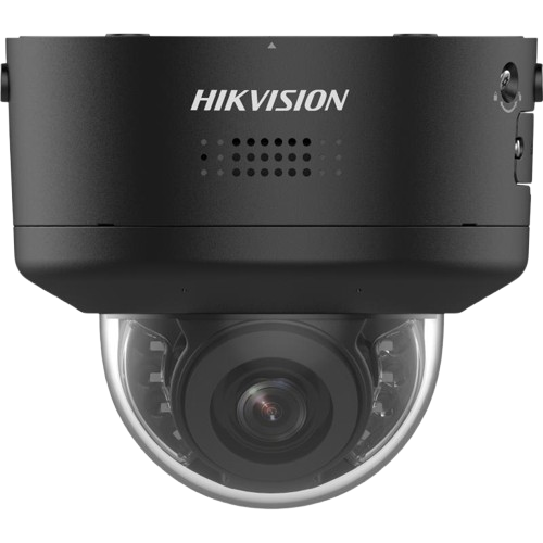 Dôme PTZ IP noir - 4 MP - VF motorisée 2.8-12mm IR 40m - AcuSense - DarkFighter DS-2CD2746G2H-IPTRZS2U/SL(2.8-12)OSTDBLK