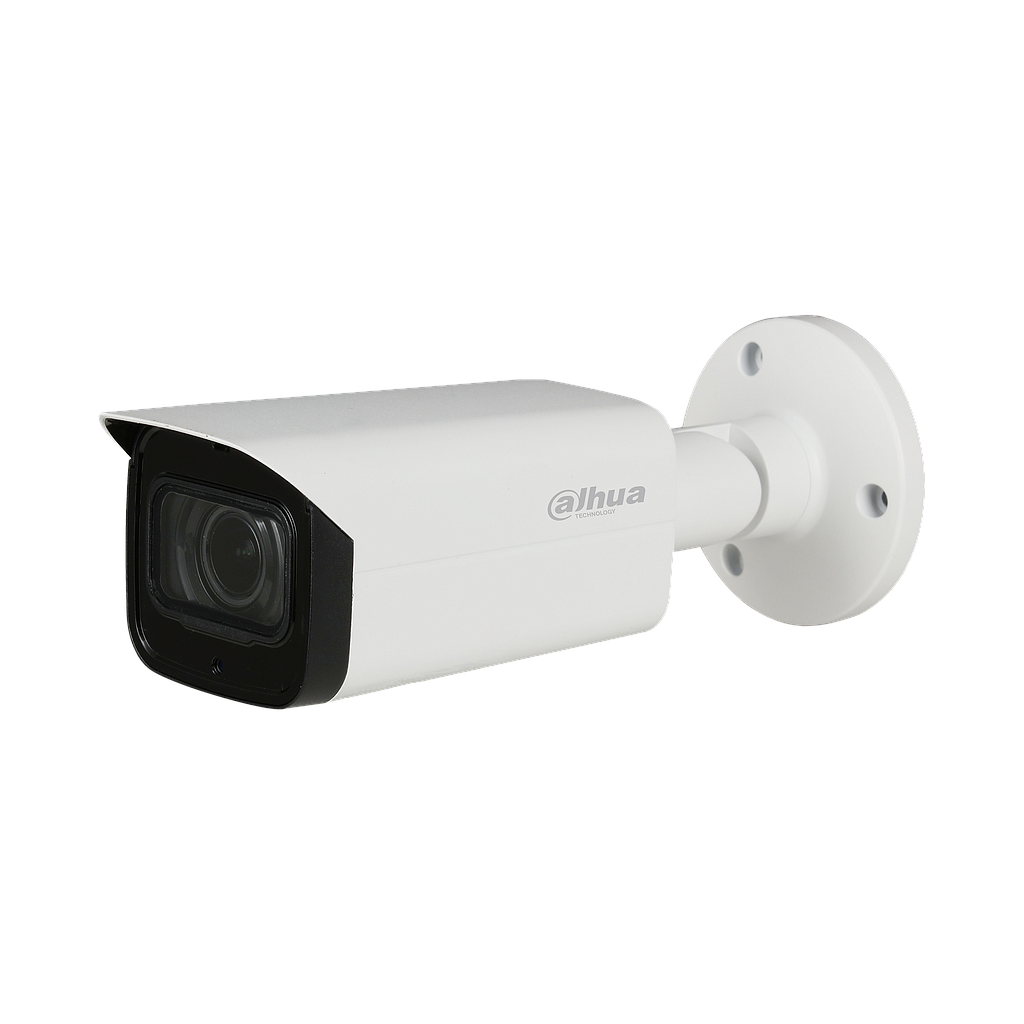 Tube AHD CVBS HDTVI HDCVI blanc  5 Mp VF motorisée 2.7-13.5mm HFW2501TUP