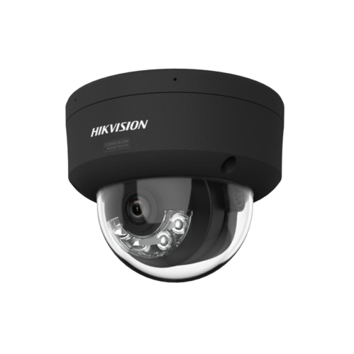 Dôme IP noir - 4 MP - FF 2.8mm IR 30m - Smart Hybrid Light - ColorVu DS-2CD2147G3-LIS2UY 2.8MM BLACK