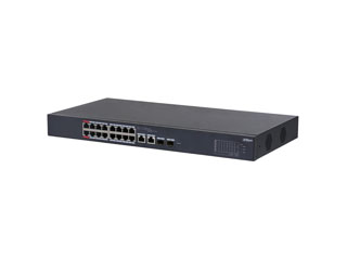 Switch 18 ports dont 16 PoE Dahua DH-CS4218-16ET-240