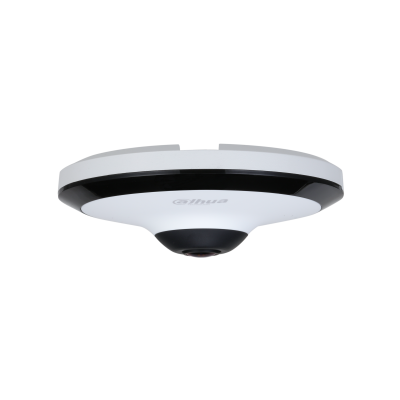 Dôme plat IP blanc Dahua 5 Mp 1,4mm Fish-eye 360 degrés IPC-EW5541P-AS