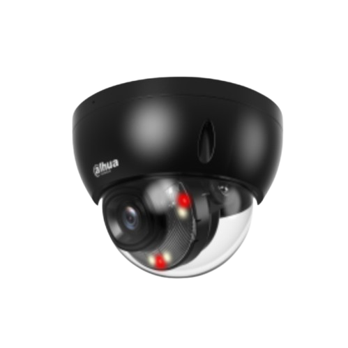 Dôme IP noir - 4 MP - FF 2.8 mm IR 30mm IPC-HDBW2449EP-S-IL-0280B NOIR