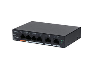 Switch POE DAHUA 6 ports et 4 POE Dahua DH-CS4006-4GT-60