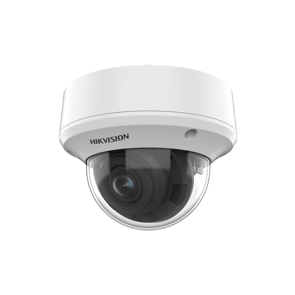 Dôme HDTVI blanc 5 Mp DS-2CE5AH0T-VPIT3ZE 2.7-13.5MM C